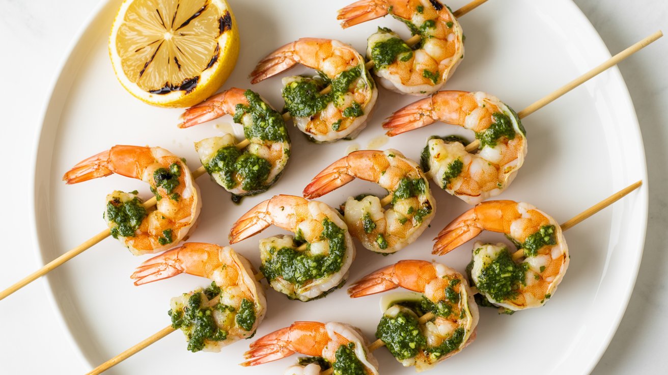 Pesto shrimp recipe