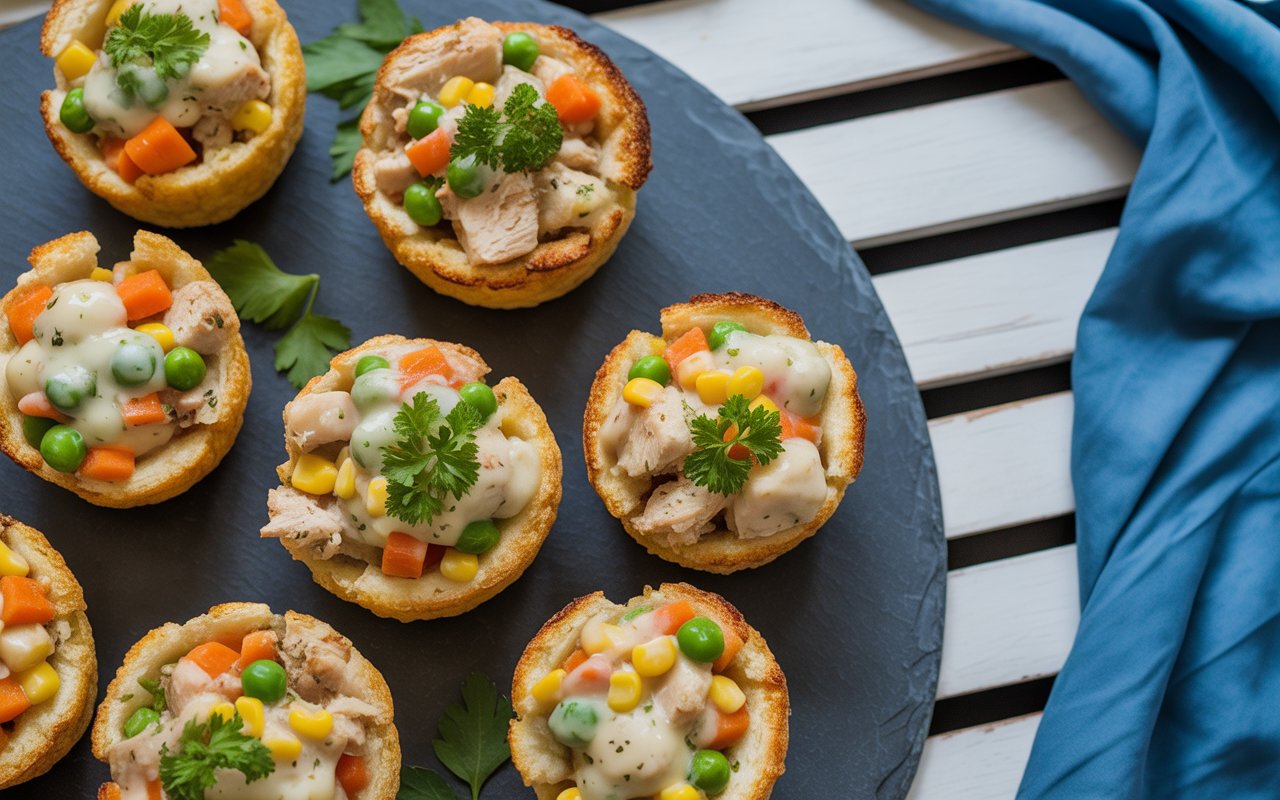 Low-Carb Chicken Pot Pies