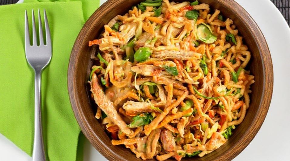 Asian chicken salad sesame dressing