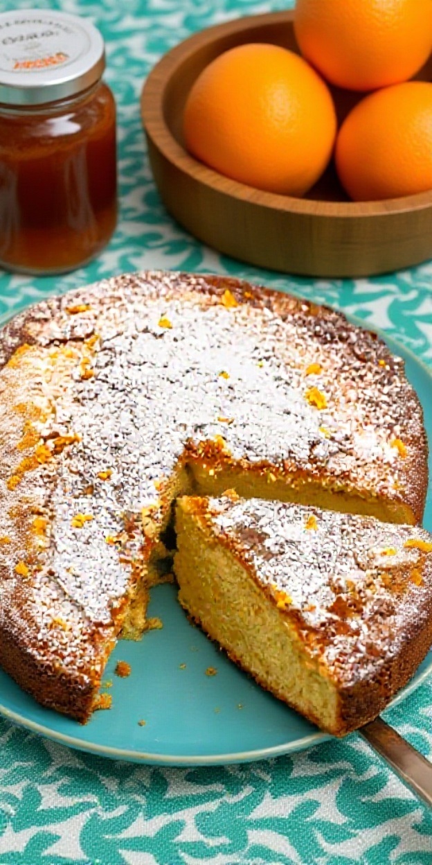 Orange & Clove Olive Oil Cake