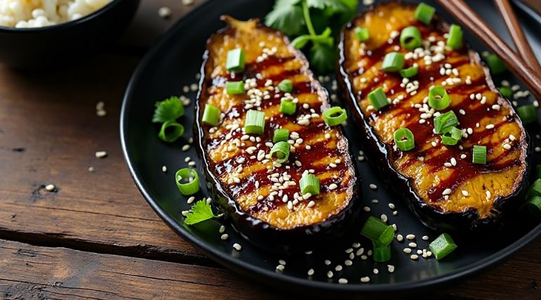 Best miso glazed eggplant