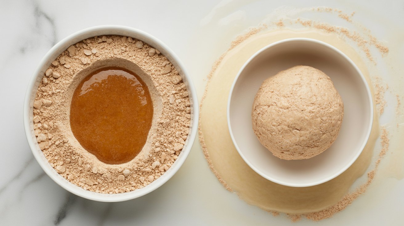 3-ingredient Vegan Almond Flour Pizza Crust Easy almond flour pizza crust