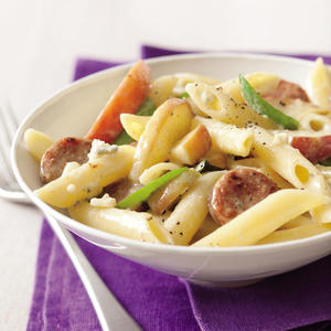 Apple Sausage Penne