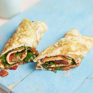 Mexican egg roll
