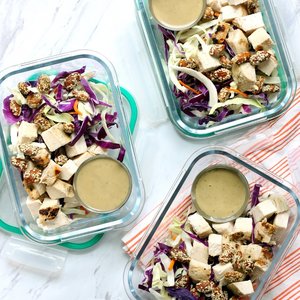 Asian-Style Chicken Salad Bowls