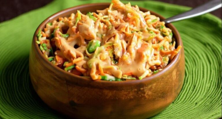 Crunchy Asian chicken salad 