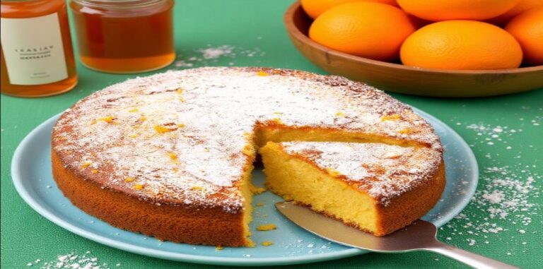 Orange & Clove Olive Oil Cake (Low-Carb Friendly)