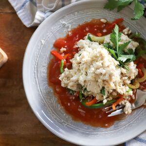 Low Carb Weeknight Chicken Parm