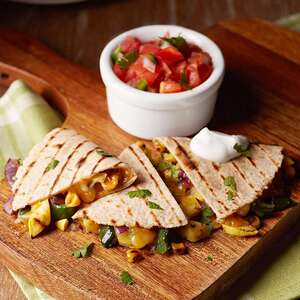 Grilled Vegetable Quesadilla