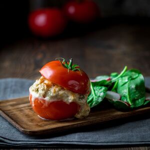 Tomato Bun Tuna Melt