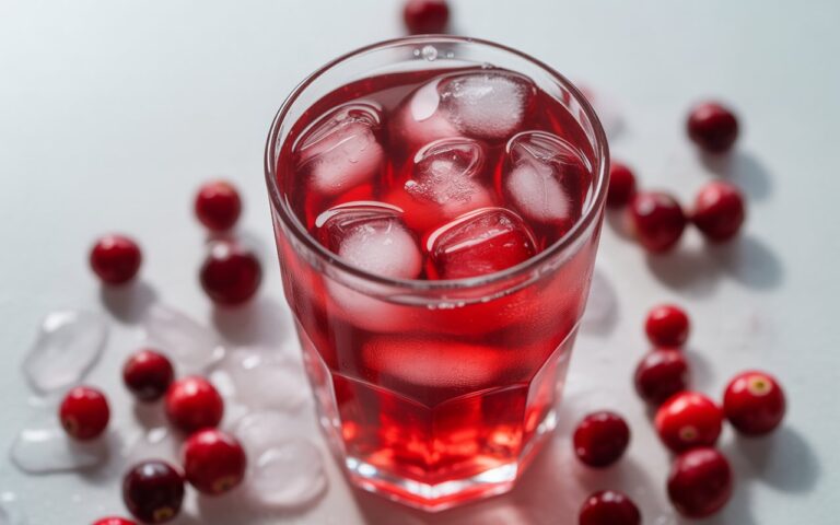 low carb cranberry cooler