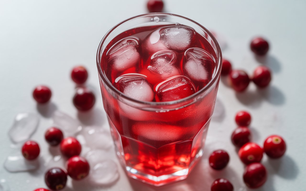 low carb cranberry cooler