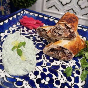 Easy Msakhan (Chicken & Sumac) Roll-ups