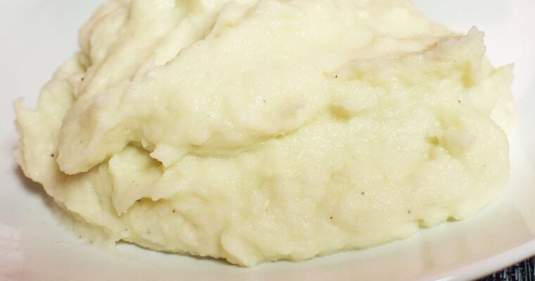 Creamy Pureed Cauliflower