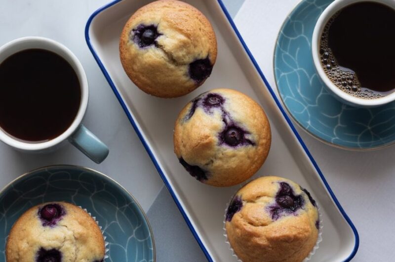 Low-Carb Blueberry Muffins