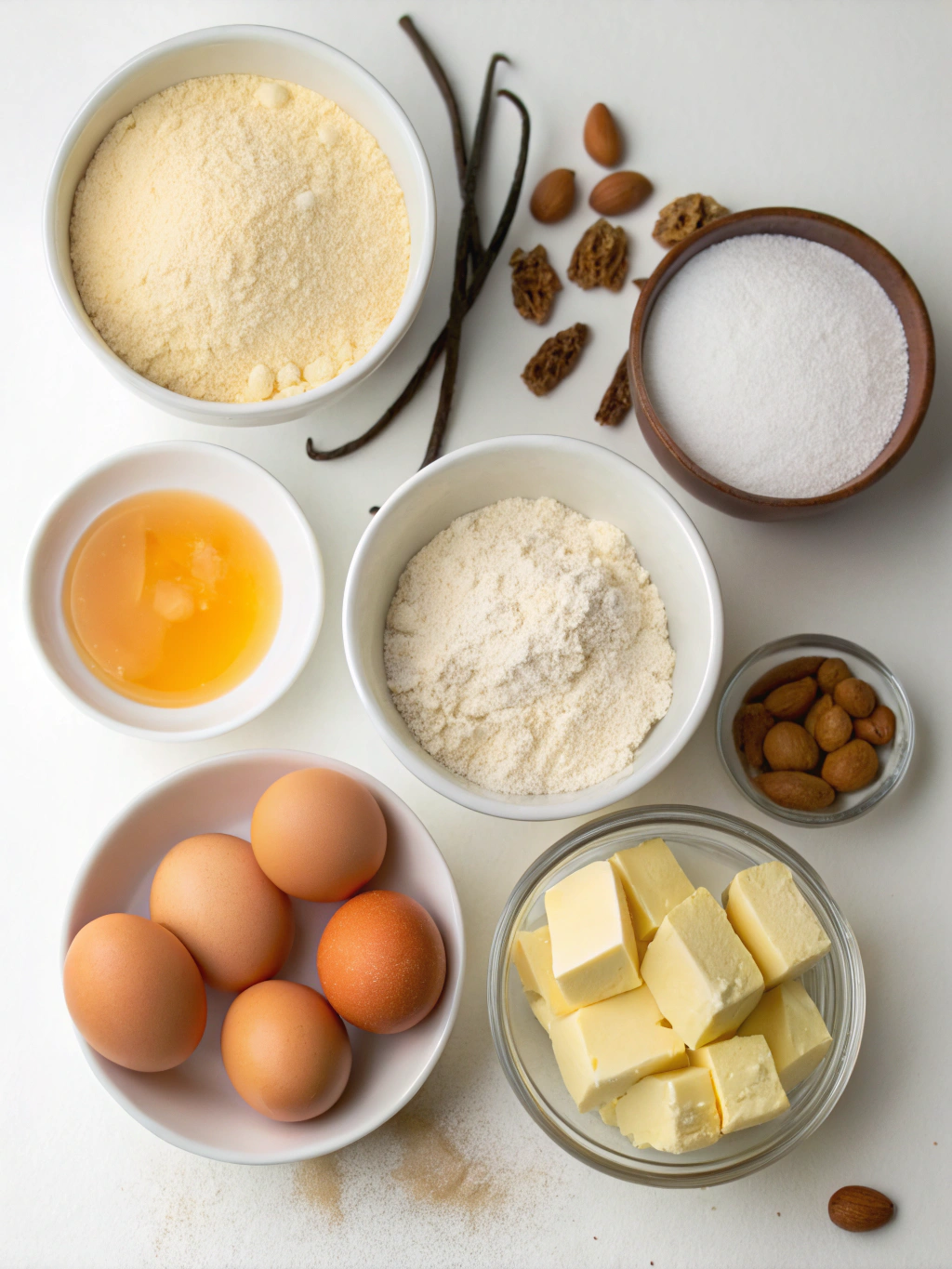 low carb Buttercream Macarons ingredients