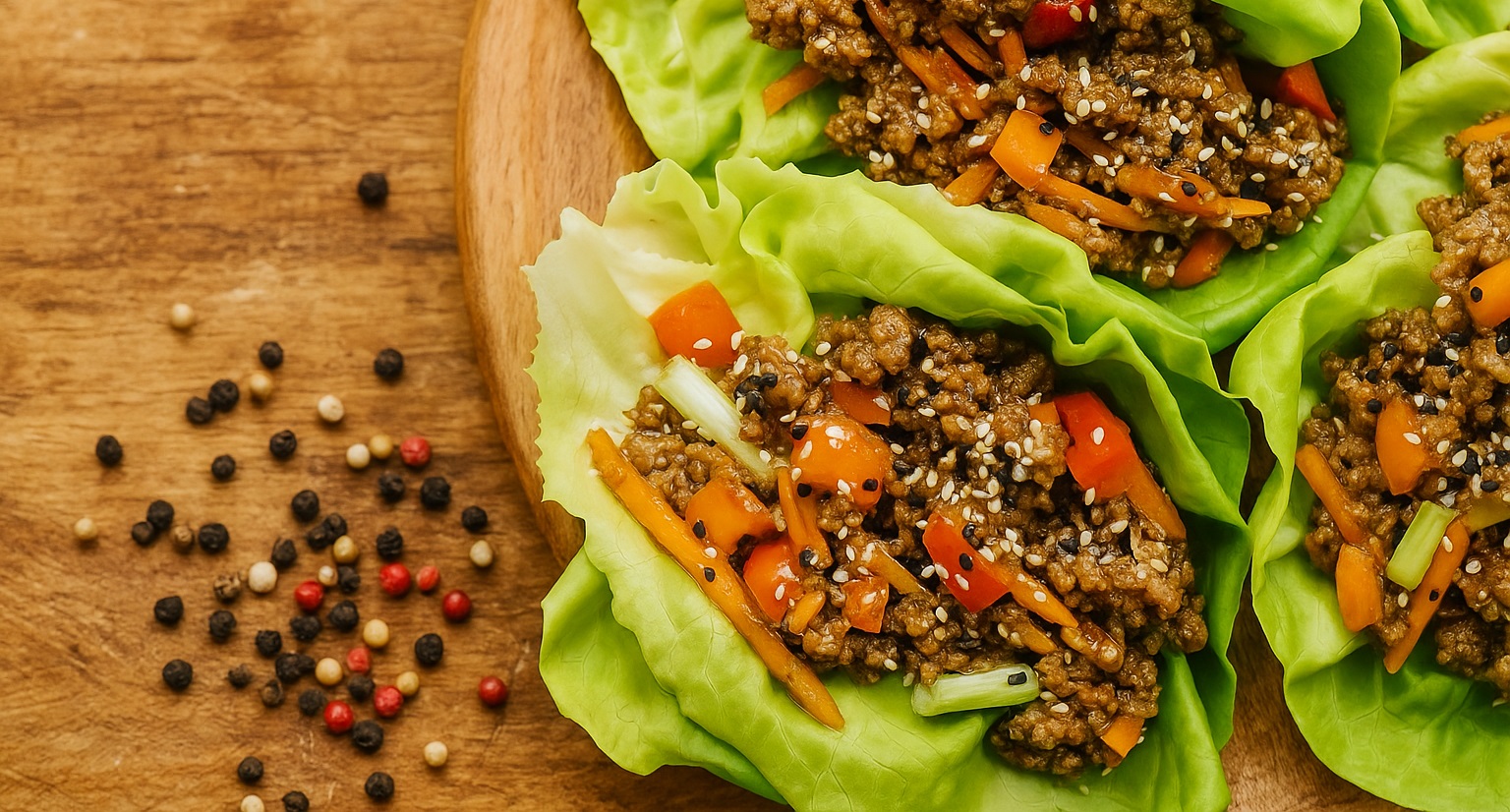 Flavorful Ground Beef Lettuce Wraps Recipe