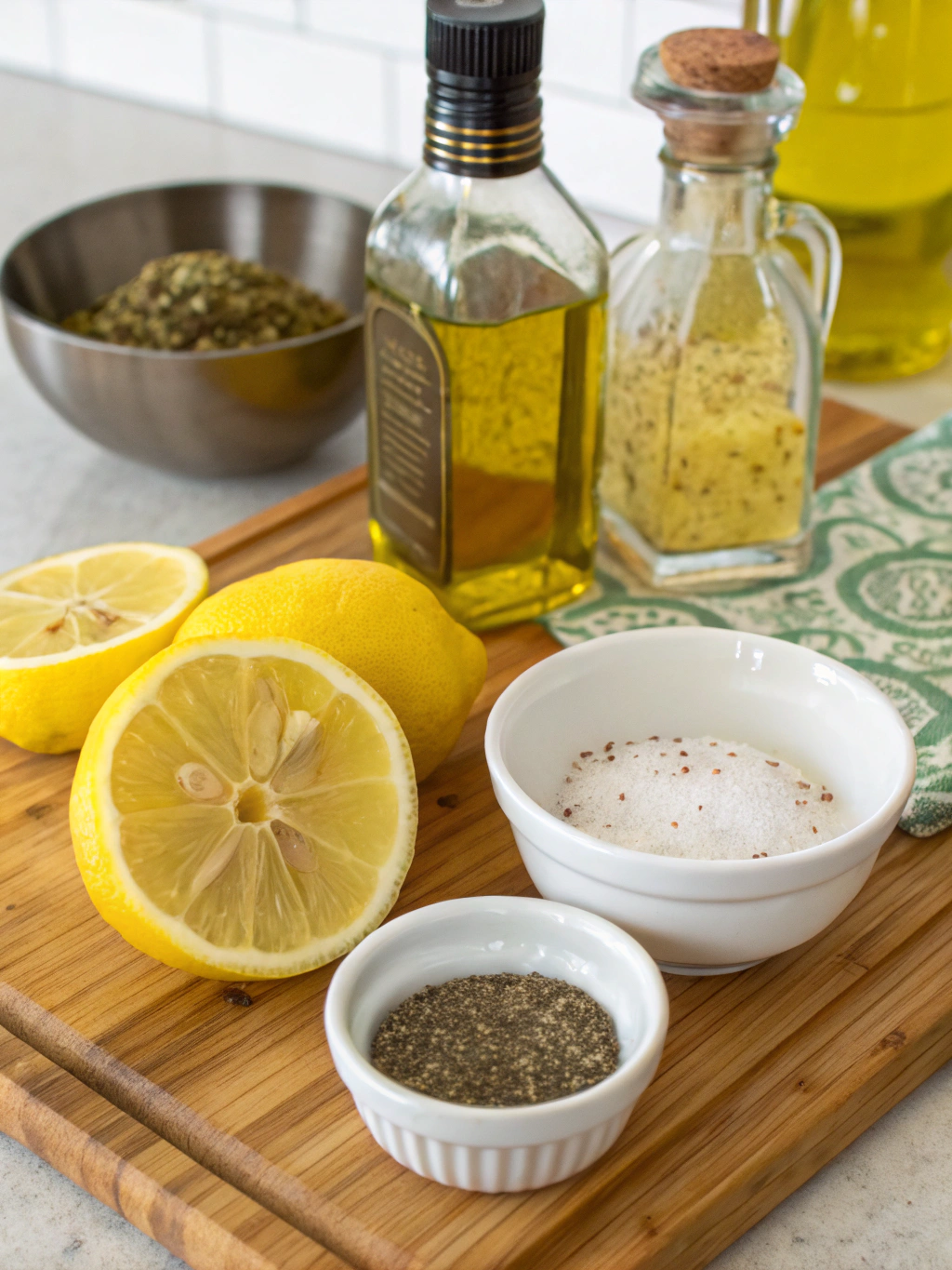 lemon citrus vinaigrette recipe ingredients