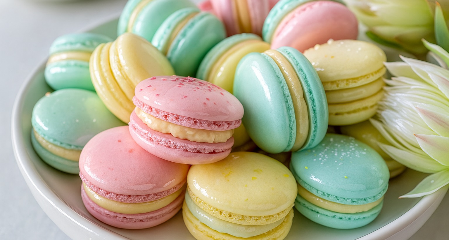 low carb macarons