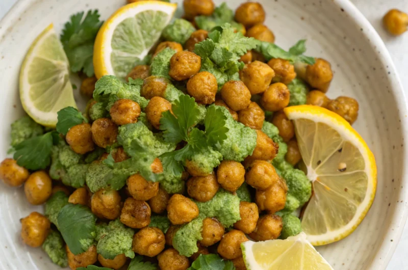 Moreish Wasabi Chickpea Snack