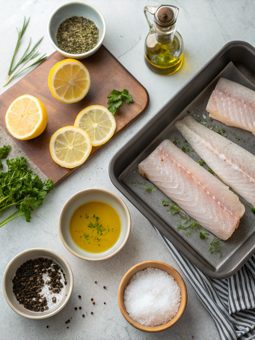 Simple Mahi Mahi Baked Fish Recipe mahi mahi baked fish recipe preparing steps