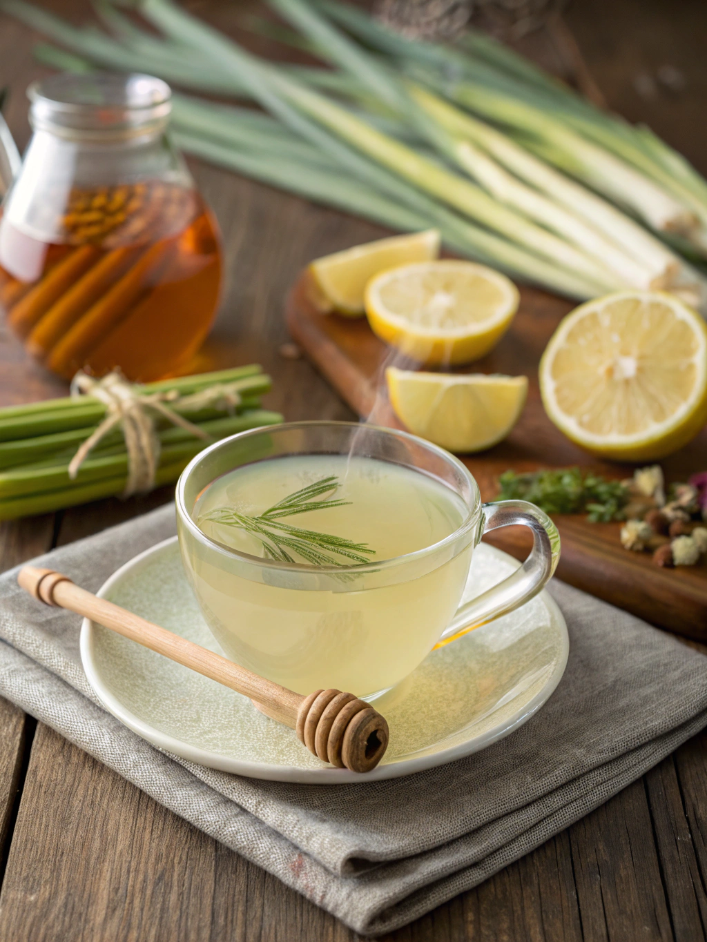Easy Homemade Lemongrass Tea Recipe