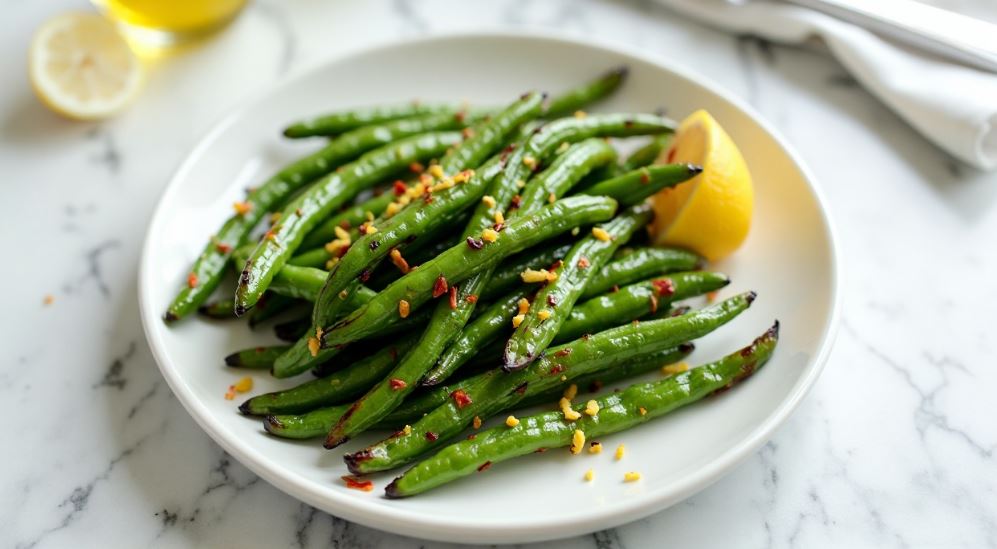 air fryer green beans air fryer green beans