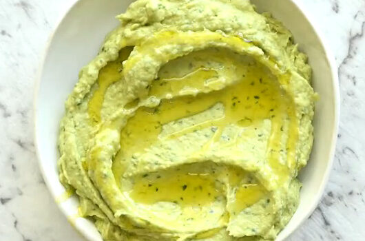 avocado chickpea dip