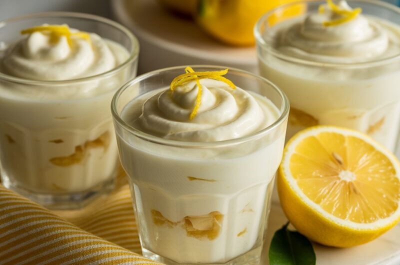 keto lemon mousse